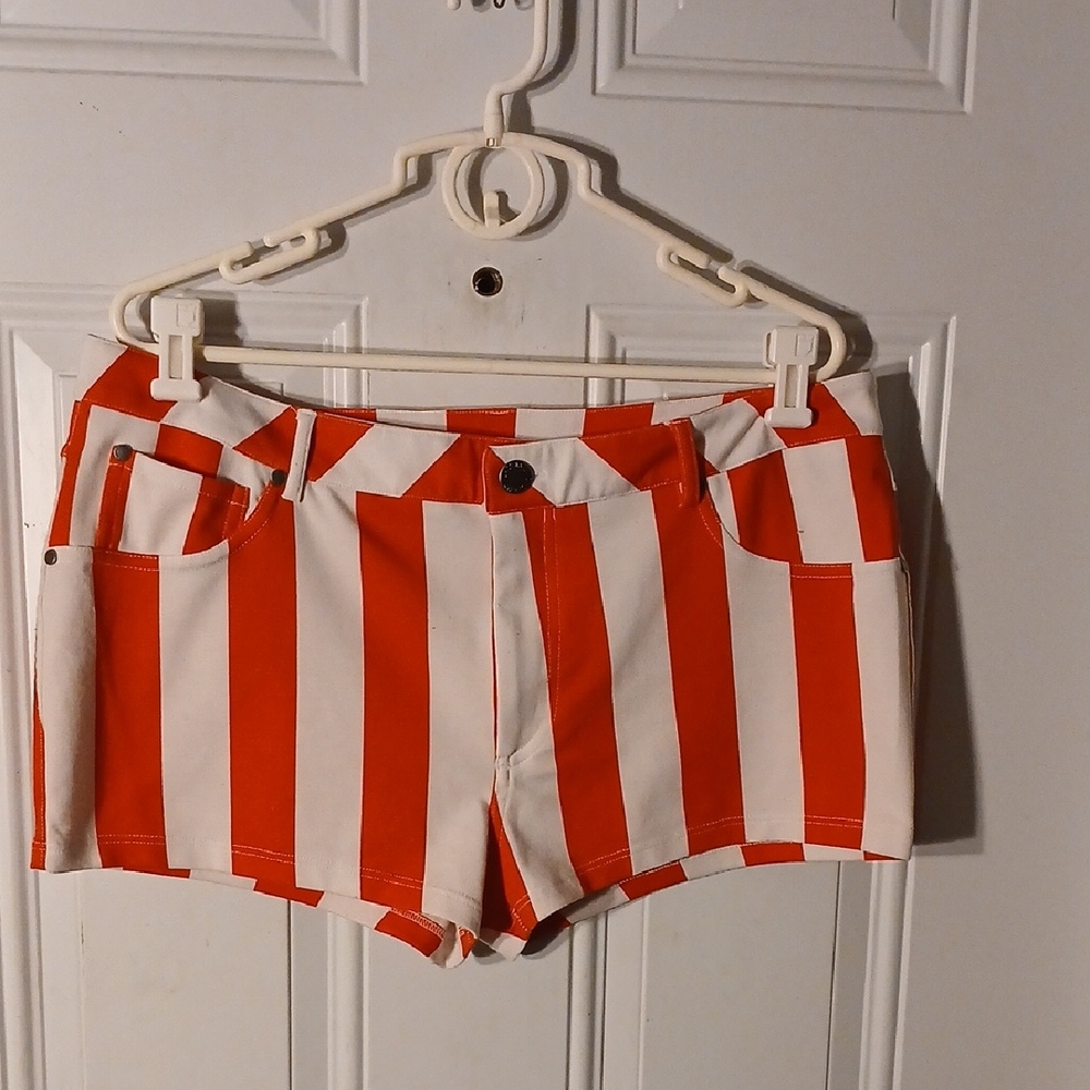 Last Exit Women's Striped  Shorts